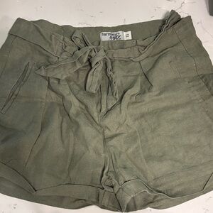 Women's Olive Green Shorts